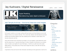 Tablet Screenshot of jaykushwara.com